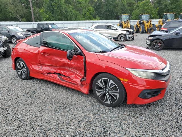 2HGFC3B79GH352188 - 2016 HONDA CIVIC EXL RED photo 4