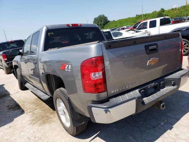 2GCEK13M471632258 - 2007 CHEVROLET SILVERADO K1500 CREW CAB BLACK photo 2