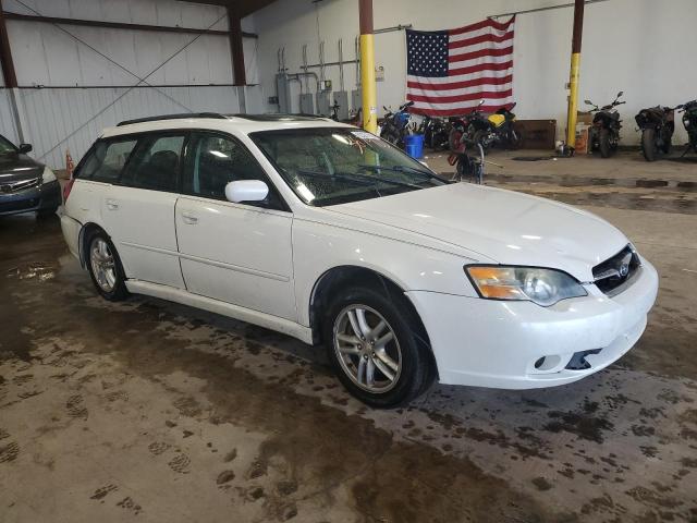 4S3BP626757367405 - 2005 SUBARU LEGACY 2.5I LIMITED WHITE photo 4