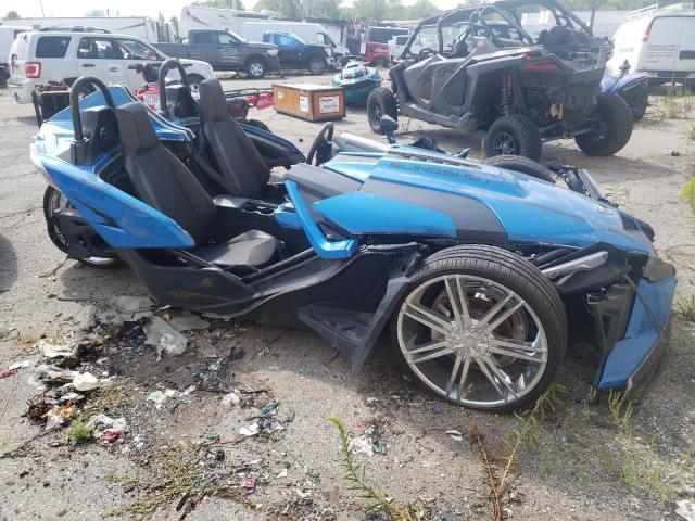 57XAAPHDXL8136957 - 2020 POLARIS SLINGSHOT SL BLUE photo 1