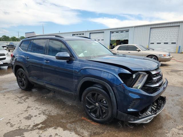 1V2WR2CAXPC513585 - 2023 VOLKSWAGEN ATLAS SE أزرق صورة 4