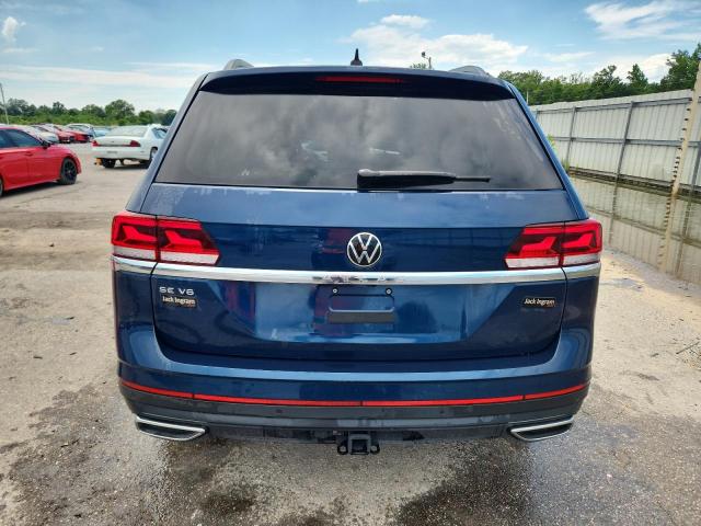 1V2WR2CAXPC513585 - 2023 VOLKSWAGEN ATLAS SE أزرق صورة 6