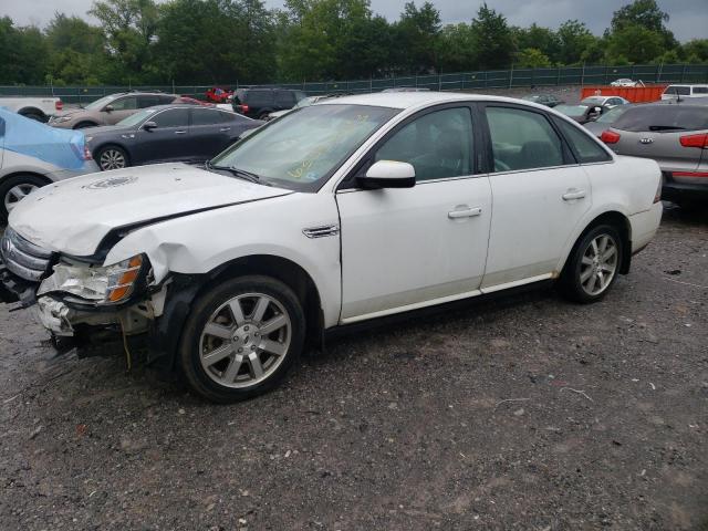 1FAHP24W88G135664 - 2008 FORD TAURUS SEL WHITE photo 1