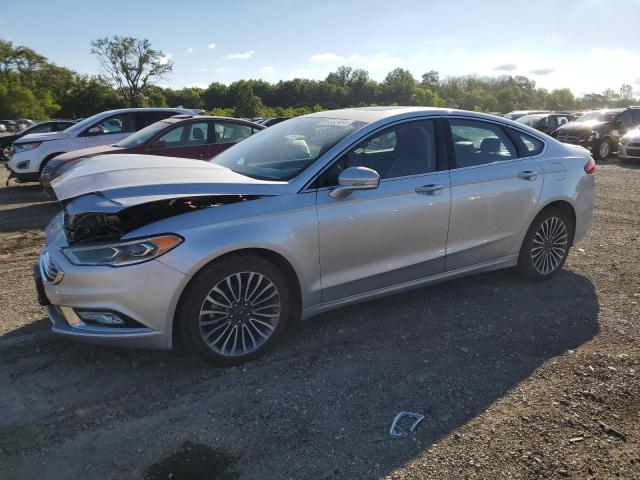 3FA6P0D98JR124930 - 2018 FORD FUSION TITANIUM/PLATINUM SILVER photo 1