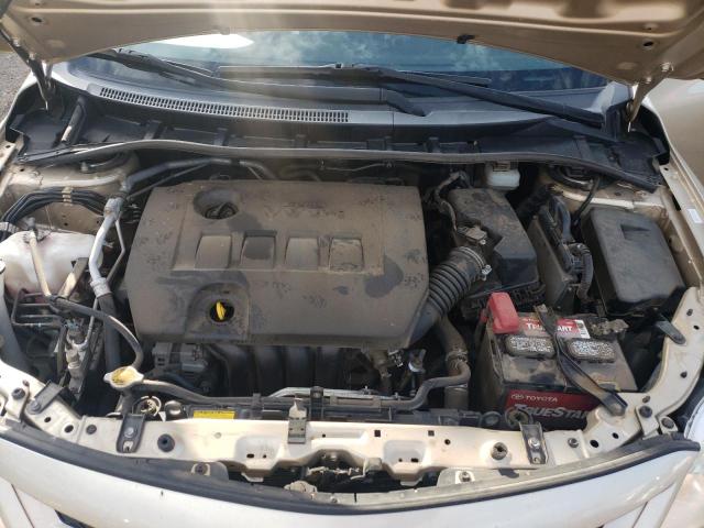 JTDBU4EE4DJ113264 - 2013 TOYOTA COROLLA BASE 金色 照片 11