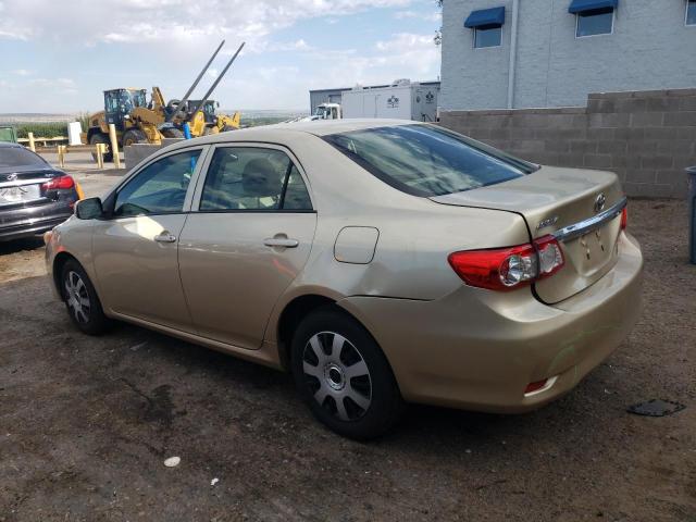 JTDBU4EE4DJ113264 - 2013 TOYOTA COROLLA BASE 金色 照片 2