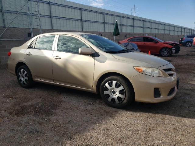 JTDBU4EE4DJ113264 - 2013 TOYOTA COROLLA BASE 金色 照片 4