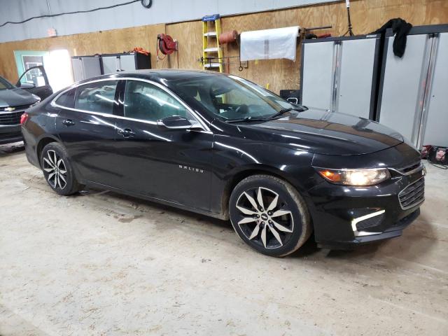 1G1ZE5ST9HF214421 - 2017 CHEVROLET MALIBU LT BLACK photo 4