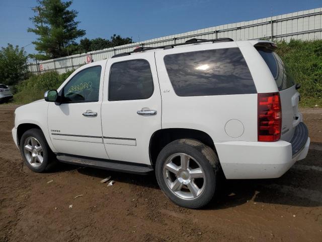 1GNSKCE07BR273584 - 2011 CHEVROLET TAHOE K1500 LTZ WHITE photo 2