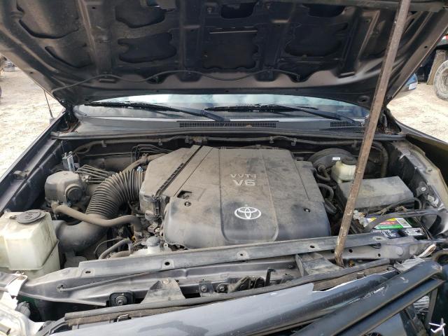 5TFJU4GN6FX066599 - 2015 TOYOTA TACOMA DOUBLE CAB PRERUNNER GRAY photo 11