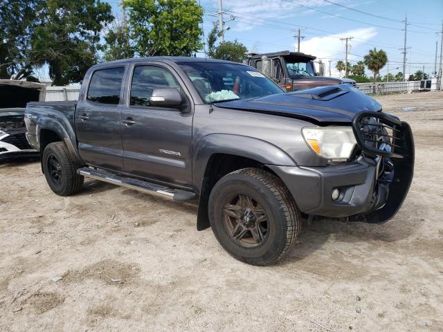5TFJU4GN6FX066599 - 2015 TOYOTA TACOMA DOUBLE CAB PRERUNNER GRAY photo 4