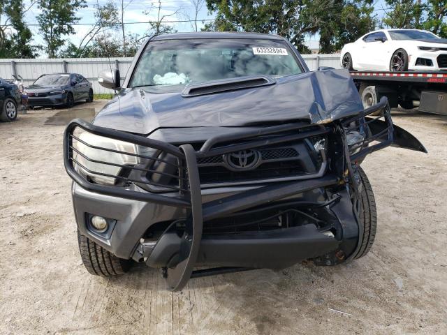 5TFJU4GN6FX066599 - 2015 TOYOTA TACOMA DOUBLE CAB PRERUNNER GRAY photo 5
