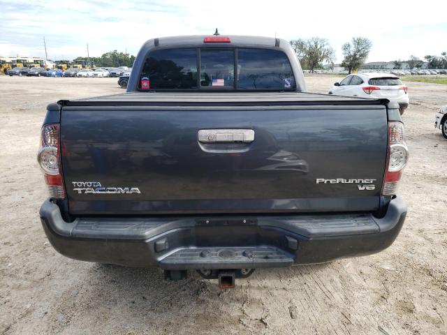 5TFJU4GN6FX066599 - 2015 TOYOTA TACOMA DOUBLE CAB PRERUNNER GRAY photo 6