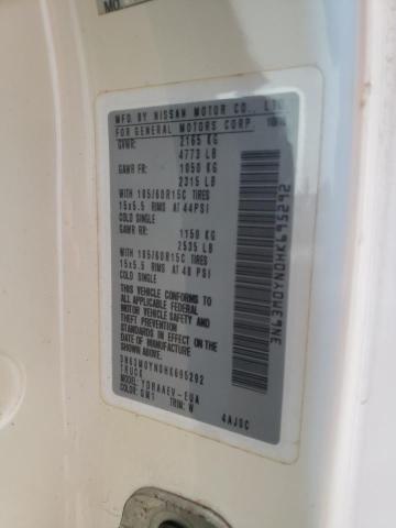 3N63M0YN0HK695292 - 2017 CHEVROLET CITY EXPRESS LS WHITE photo 13