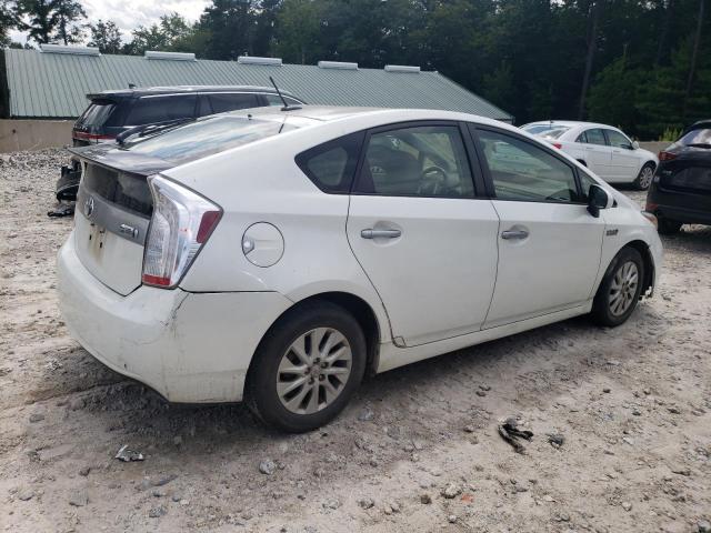 JTDKN3DP9C3010757 - 2012 TOYOTA PRIUS PLUG WHITE photo 3