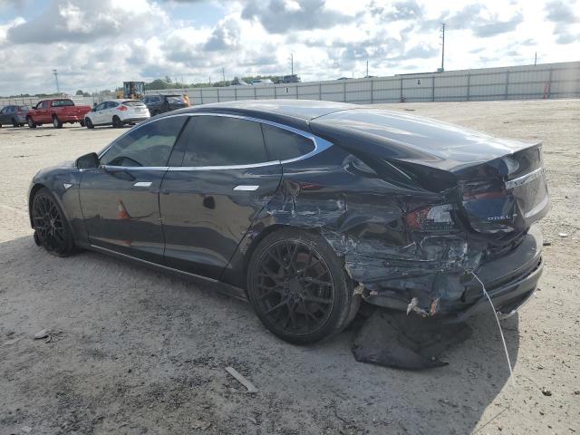 5YJSA1E2XGF130580 - 2016 TESLA MODEL S BLACK photo 2