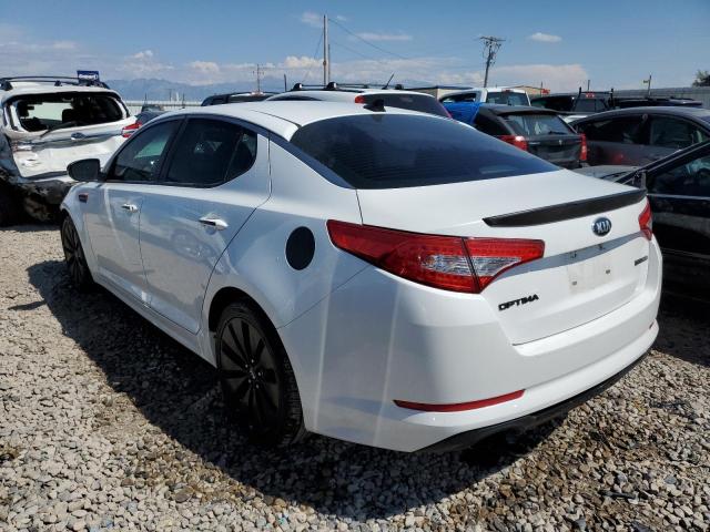 5XXGR4A60DG105673 - 2013 KIA OPTIMA SX WHITE photo 2