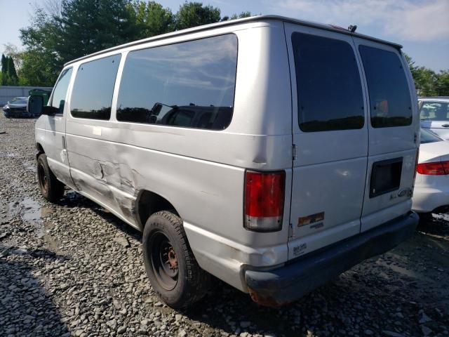 1FBNE3BL1ADA23799 - 2010 FORD ECONOLINE E350 SUPER DUTY WAGON SILVER photo 2