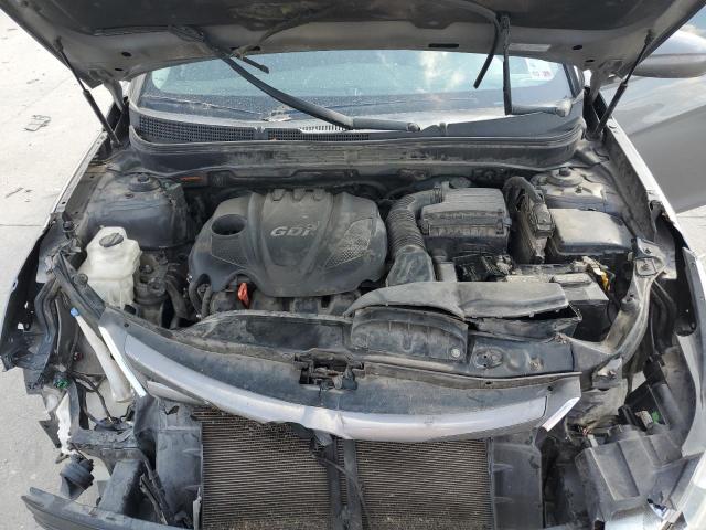 5NPEB4AC4EH811438 - 2014 HYUNDAI SONATA GLS GRAY photo 11