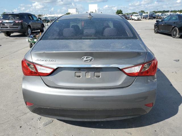 5NPEB4AC4EH811438 - 2014 HYUNDAI SONATA GLS GRAY photo 6