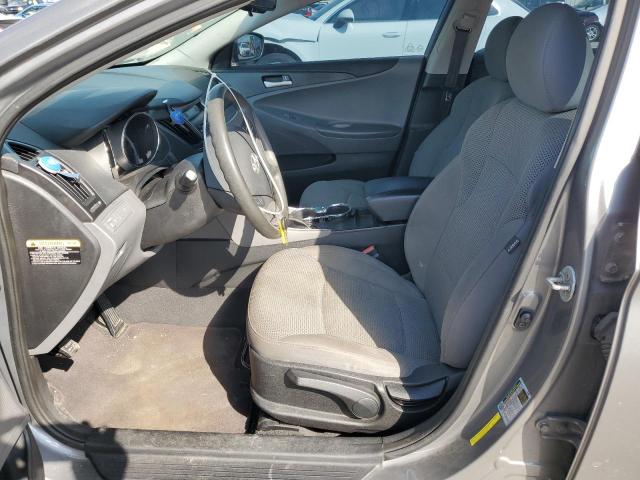 5NPEB4AC4EH811438 - 2014 HYUNDAI SONATA GLS GRAY photo 7