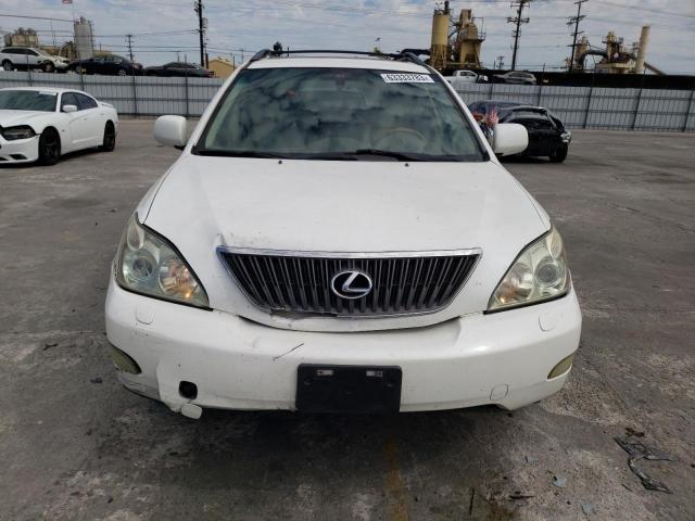 2T2GK31U67C003752 - 2007 LEXUS RX 350 WHITE photo 5