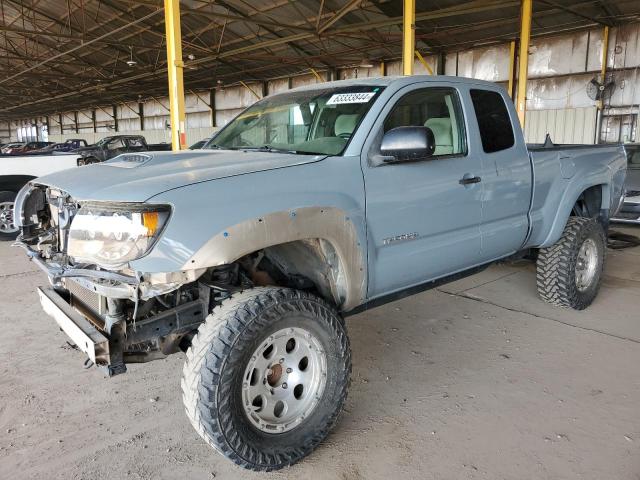5TETU62N06Z149126 - 2006 TOYOTA TACOMA PRERUNNER ACCESS CAB GRAY photo 1