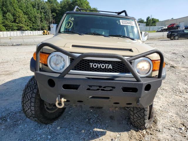 JTEBU4BF1BK103632 - 2011 TOYOTA FJ CRUISER TAN photo 5