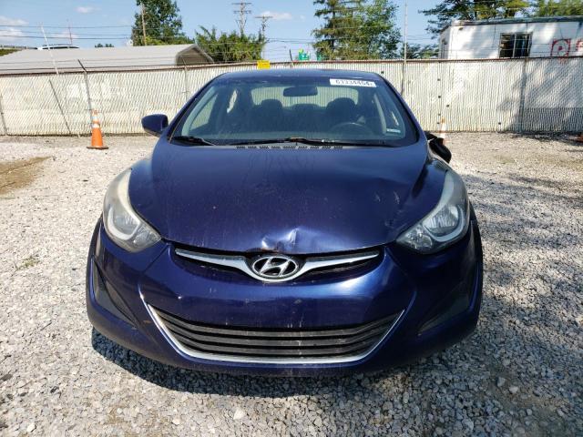 5NPDH4AE0EH529731 - 2014 HYUNDAI ELANTRA SE BLUE photo 5