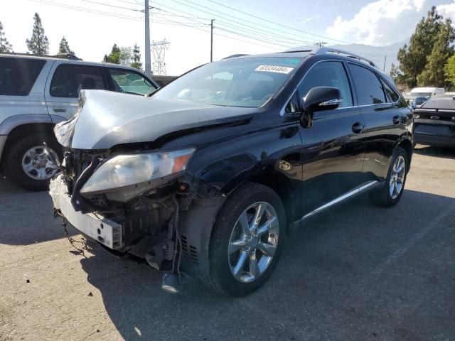 2T2BK1BA7AC042957 - 2010 LEXUS RX 350 BLACK photo 1