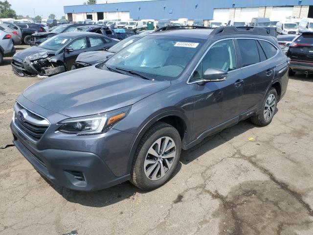 4S4BTADC4N3121237 - 2022 SUBARU OUTBACK PREMIUM GRAY photo 1