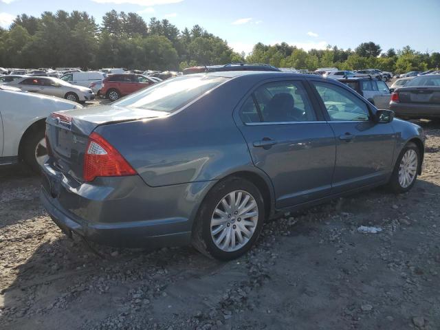 3FADP0L37BR283377 - 2011 FORD FUSION HYBRID BLUE photo 3