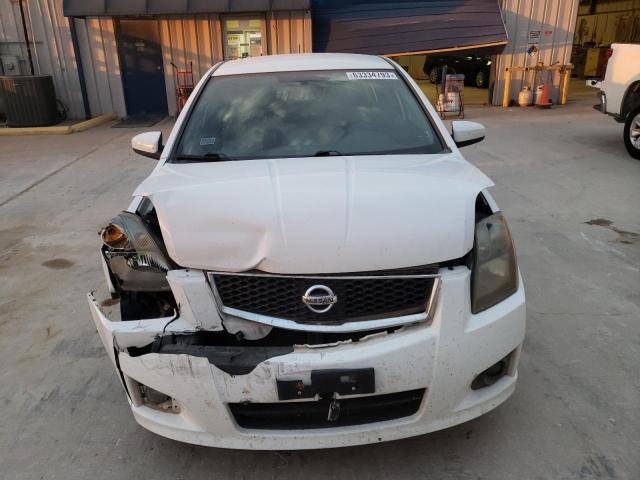 3N1CB61E48L671693 - 2008 NISSAN SENTRA SE-R SPEC V WHITE photo 5