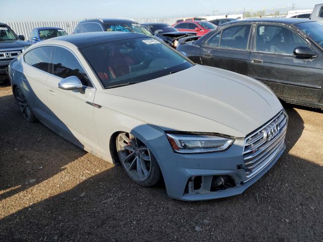 WAUB4CF58JA124706 - 2018 AUDI S5 PREMIUM PLUS GRAY photo 4