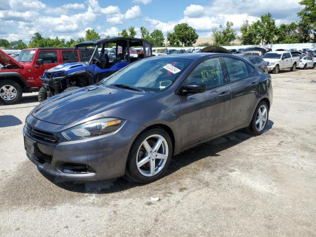 1C3CDFBB1FD434856 - 2015 DODGE DART SXT GRAY photo 1