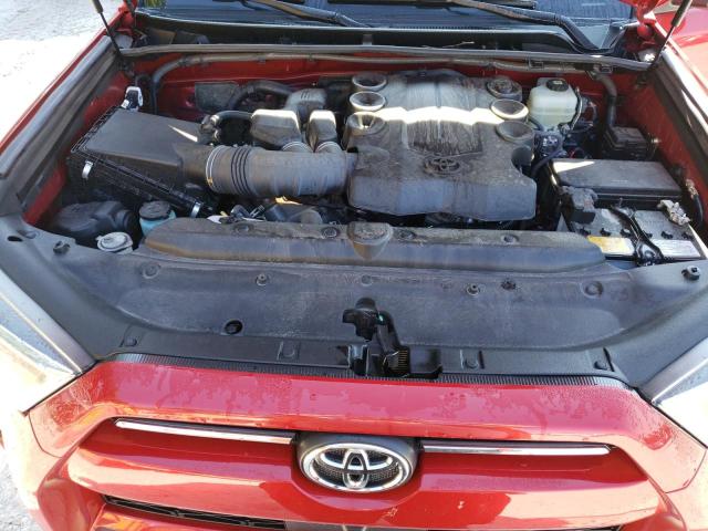 JTERU5JR4N6006681 - 2022 TOYOTA 4RUNNER SR5 PREMIUM RED photo 11