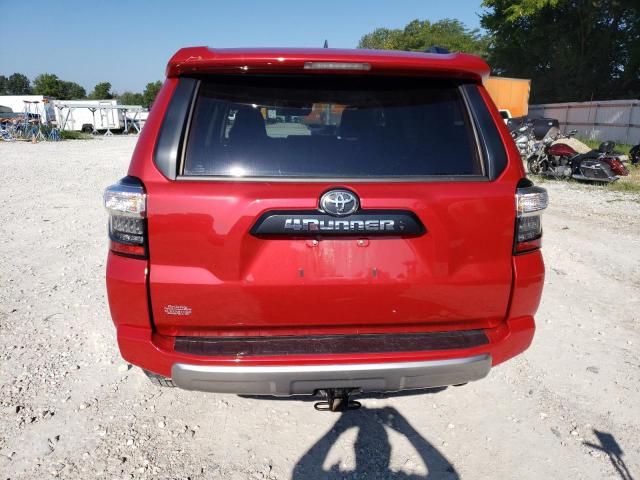 JTERU5JR4N6006681 - 2022 TOYOTA 4RUNNER SR5 PREMIUM RED photo 6