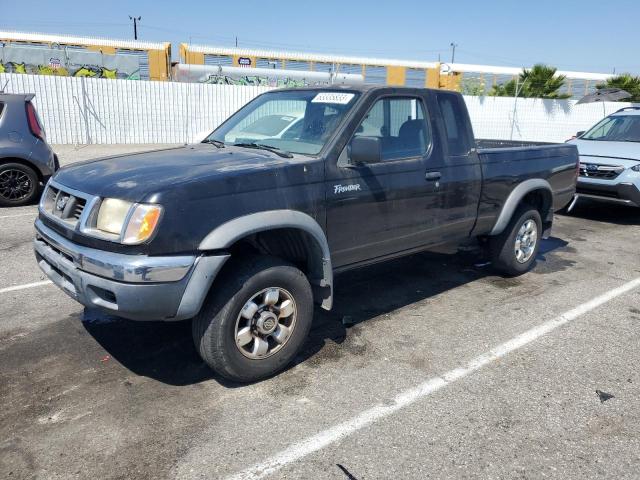 1N6ED26T9YC411993 - 2000 NISSAN FRONTIER KING CAB XE BLACK photo 1