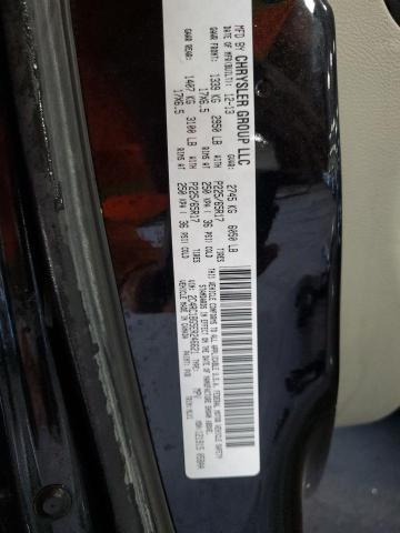 2C4RC1BG5ER246621 - 2014 CHRYSLER TOWN & COU TOURING 黑色 照片 14