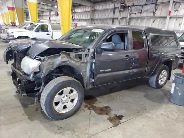5TEUU4EN3AZ723635 - 2010 TOYOTA TACOMA ACCESS CAB ნაცრისფერი ფოტო 1
