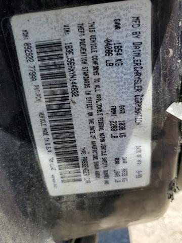 1B3EJ56HXYN144832 - 2000 DODGE STRATUS ES PURPLE photo 12