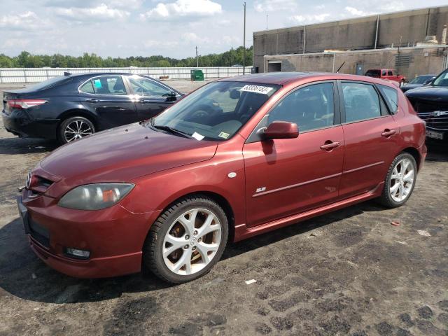 JM1BK343X81185575 - 2008 MAZDA 3 HATCHBACK RED photo 1