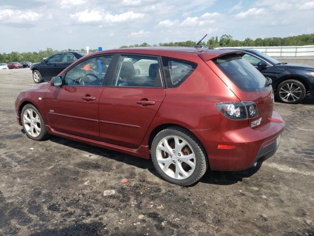 JM1BK343X81185575 - 2008 MAZDA 3 HATCHBACK RED photo 2