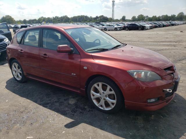 JM1BK343X81185575 - 2008 MAZDA 3 HATCHBACK RED photo 4