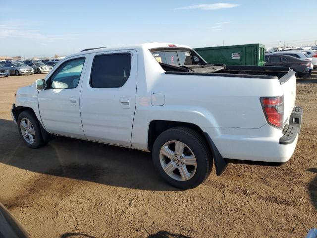 5FPYK1F51DB001078 - 2013 HONDA RIDGELINE RTL WHITE photo 2