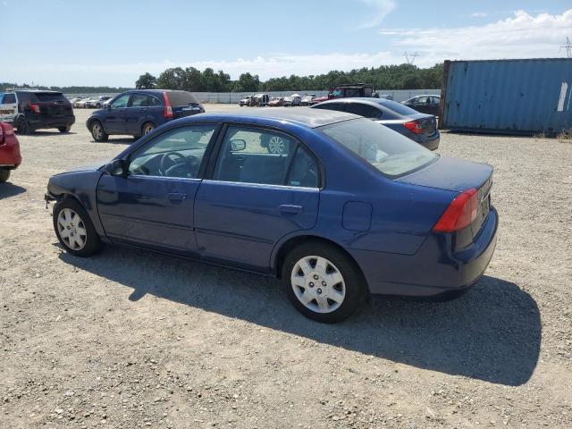 1HGES26731L012760 - 2001 HONDA CIVIC EX 蓝色 照片 2