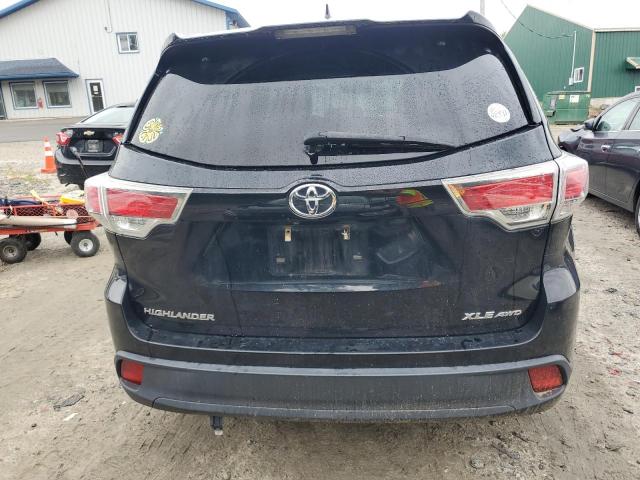 5TDJKRFH3FS098253 - 2015 TOYOTA HIGHLANDER XLE Qara foto 6