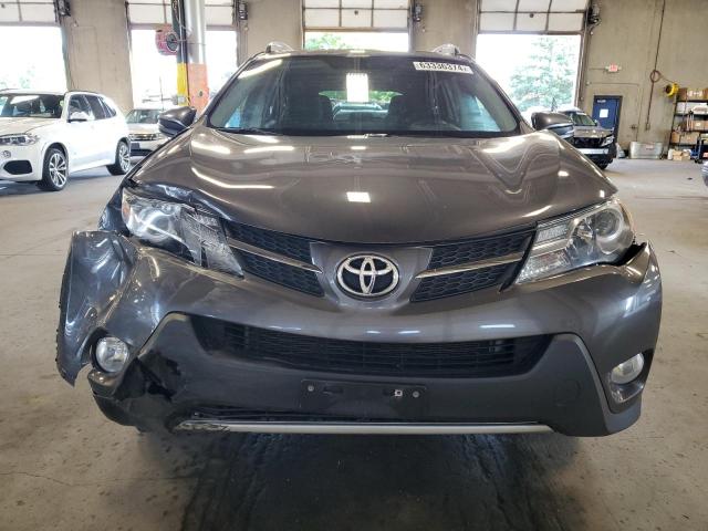 2T3RFREVXDW089897 - 2013 TOYOTA RAV4 XLE GRAY photo 5