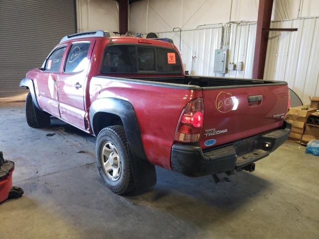 3TMJU4GN0CM126717 - 2012 TOYOTA TACOMA DOUBLE CAB PRERUNNER BURGUNDY photo 3