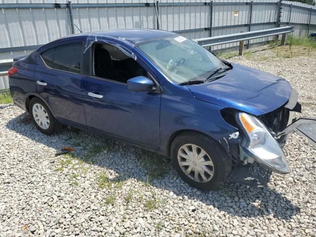 3N1CN7AP4KL865274 - 2019 NISSAN VERSA S BLUE photo 4